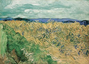 Wheatfield With Cornflowers by Vincent van Gogh Oil Painting