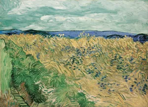 Wheatfield With Cornflowers by Vincent van Gogh Oil Painting