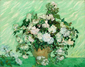 White Roses Oil painting by Vincent van Gogh