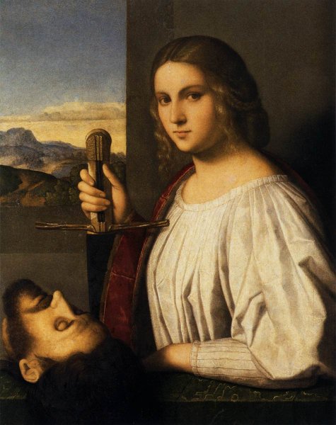Main Product Photo of Judith Painting by Vincenzo Di Biagio Catena