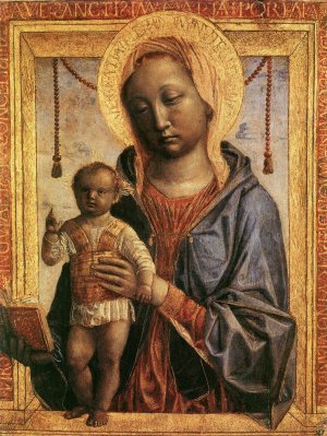 Madonna of the Book by Vincenzo Foppa Oil Painting
