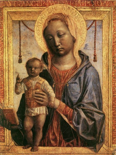 Main Product Photo of Madonna of the Book Painting by Vincenzo Foppa