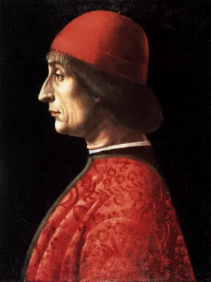 Portrait of Giovanni Francesco Brivio by Vincenzo Foppa - Oil Painting Reproduction