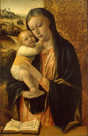 Virgin and Child by Vincenzo Foppa Oil Painting