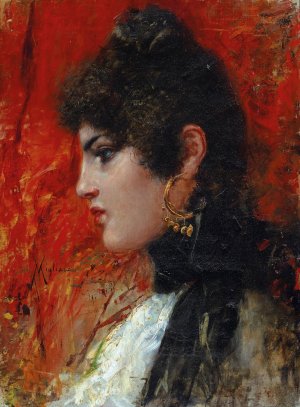 Carolina by Vincenzo Migliaro Oil Painting