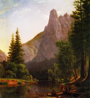 Along the Mariposa Oil painting by Virgil Macey Williams