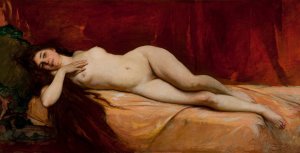 After the Dream by Virgilio Mauricio Oil Painting