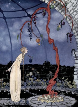 Rosalie saw before her eyes a tree of marvellous beauty by Virginia Frances Sterrett Oil Painting