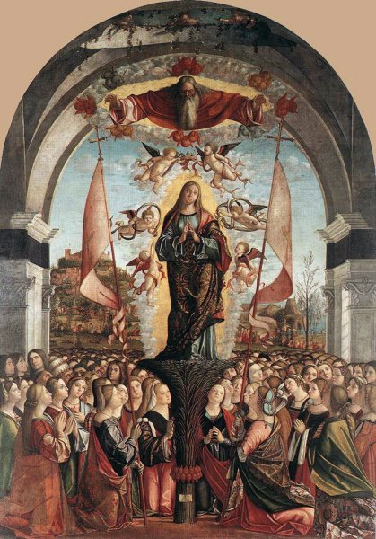 Main Product Photo of Apotheosis of St. Ursula Painting by Vittore Carpaccio