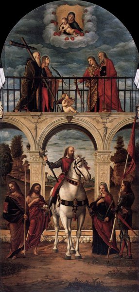 Main Product Photo of Glory of St Vitalis Painting by Vittore Carpaccio