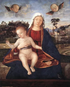 Madonna and Blessing Child painting by Vittore Carpaccio