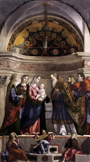 Presentation of Jesus in the Temple by Vittore Carpaccio - Oil Painting Reproduction