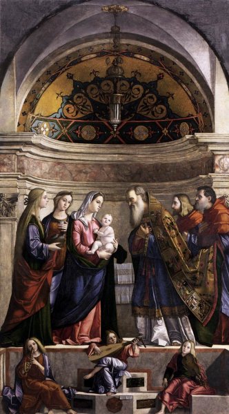 Main Product Photo of Presentation of Jesus in the Temple Painting by Vittore Carpaccio