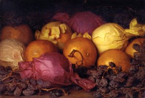 Still Life with Oranges and Raisins