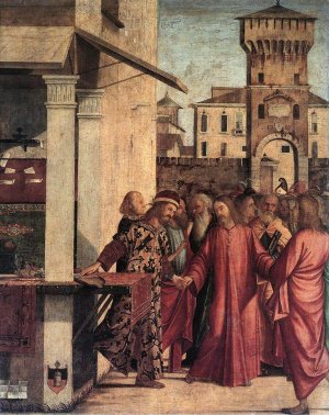 The Calling of Matthew Oil painting by Vittore Carpaccio