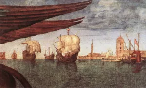 The Lion of St Mark Detail by Vittore Carpaccio - Oil Painting Reproduction