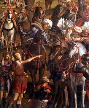 The Ten Thousand Martyrs on the Mount Ararat Detail by Vittore Carpaccio Oil Painting