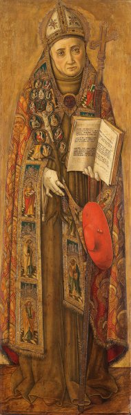 Main Product Photo of St Bonaventura  Painting by Vittore Crivelli