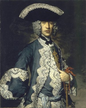 Portrait of a Knight of the Costantinian Order by Vittore Ghislandi Oil Painting
