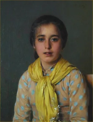 Girl with Yellow Shawl