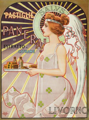 Pastiglie Paneraj Ed Estratto Di Catrame, Livorno by Vittorio Matteo Corcos Oil Painting