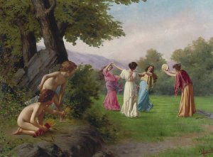 Spying Their Target by Vittorio Reggianini Oil Painting