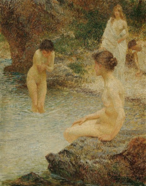 Main Product Photo of Hochsommer  Painting by Vlaho Bukovac
