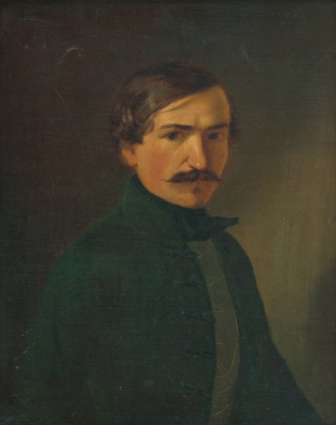 Main Product Photo of Self-portrait  Painting by Vojtech Klimkovic
