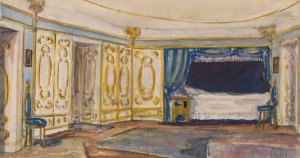 The interior of the aristocratic residence by Vojtech Klimkovic Oil Painting