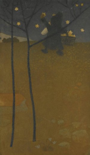 Evening Bell by Vojtech Preissig Oil Painting