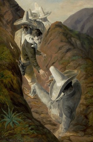 Wanderer of the Wasteland by Zane Grey by William Herbert Dunton Oil Painting