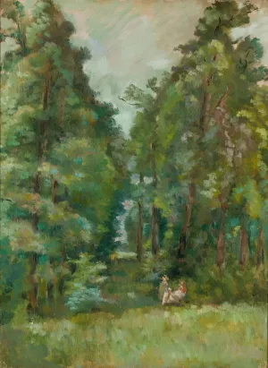 Park w Jarloni Oil painting by Waclaw Wasowicz