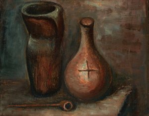 Still life by Waclaw Wasowicz Oil Painting