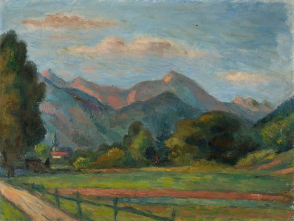 Main Product Photo of Tatra landscape  Painting by Waclaw Wasowicz