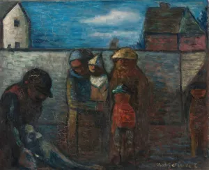 Wypadek Oil painting by Waclaw Wasowicz