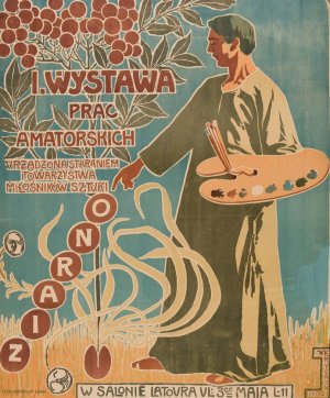 I Wystawa Prac Amatorskich by Walerian Krycinski Oil Painting