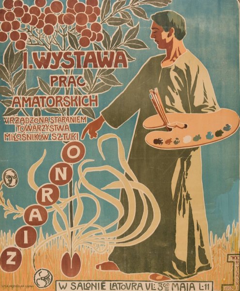 Main Product Photo of I Wystawa Prac Amatorskich  Painting by Walerian Krycinski