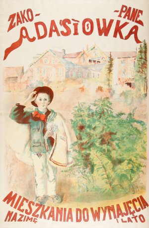 Zakopane Adasiowka by Walery Eljasz-Radzikowski Oil Painting