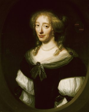 Jacoba Bicker by Wallerant Vaillant Oil Painting