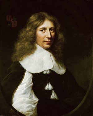Pieter de Graeff by Wallerant Vaillant Oil Painting