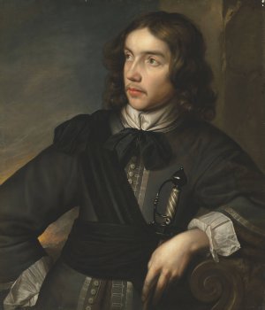 Portrait of a gentleman by Wallerant Vaillant Oil Painting