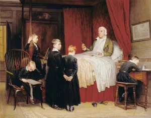 Old-time Tuition at Dulwich College by Walter Charles Horsley Old-time Tuition at Dulwich College by Walter Charles Horsley Oil Painting