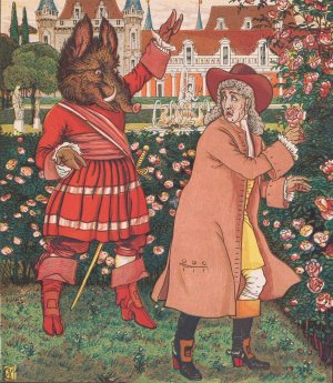 Beauty and the beast Pl. 01 by Walter Crane Oil Painting