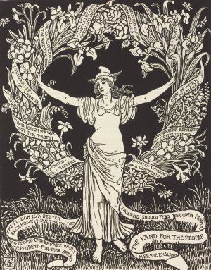Cartoons for the cause Pl.12 by Walter Crane Oil Painting