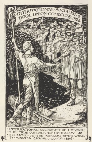 Cartoons for the cause Pl.2 by Walter Crane Oil Painting