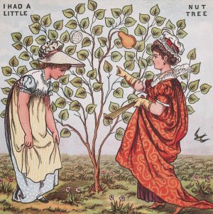 I had a little nut tree by Walter Crane Oil Painting