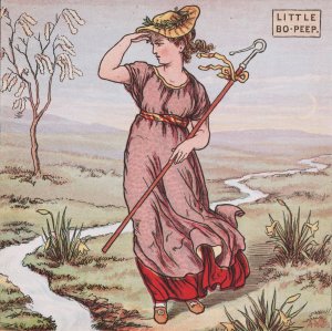 Little Bo-Peep by Walter Crane Oil Painting
