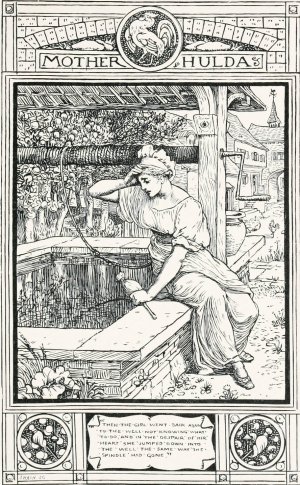 Mother Hulda by Walter Crane Oil Painting