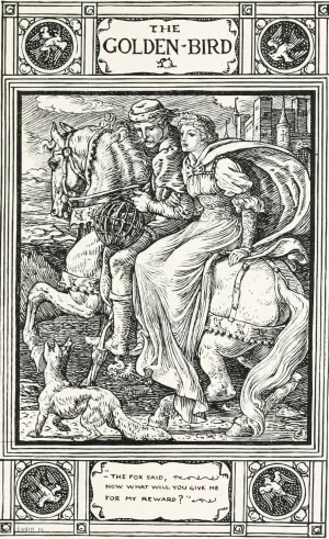 The Golden Bird by Walter Crane Oil Painting