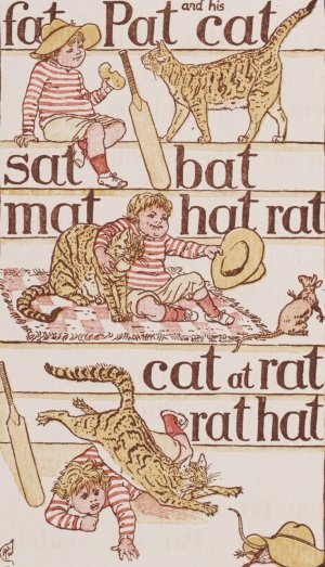 The Golden primer by Walter Crane Oil Painting